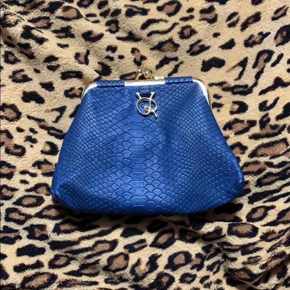 Rachel Roy Snake Embossed Coin Purse